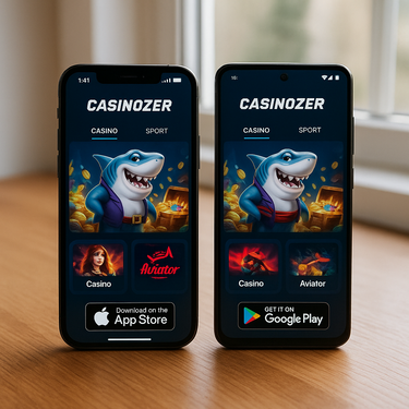 Casinozer - Casino Apps - iOS and Android Download Options
