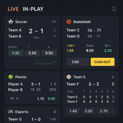 Casinozer - Live Betting - Real-Time Sports Odds